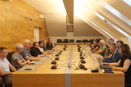 MINISTER MALJEVEC IN SEKRETAR RUSJAN NA OBISKU 13 FOTO LJUBO VUKELIČ